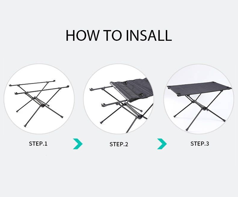 foldable camping table picnic table